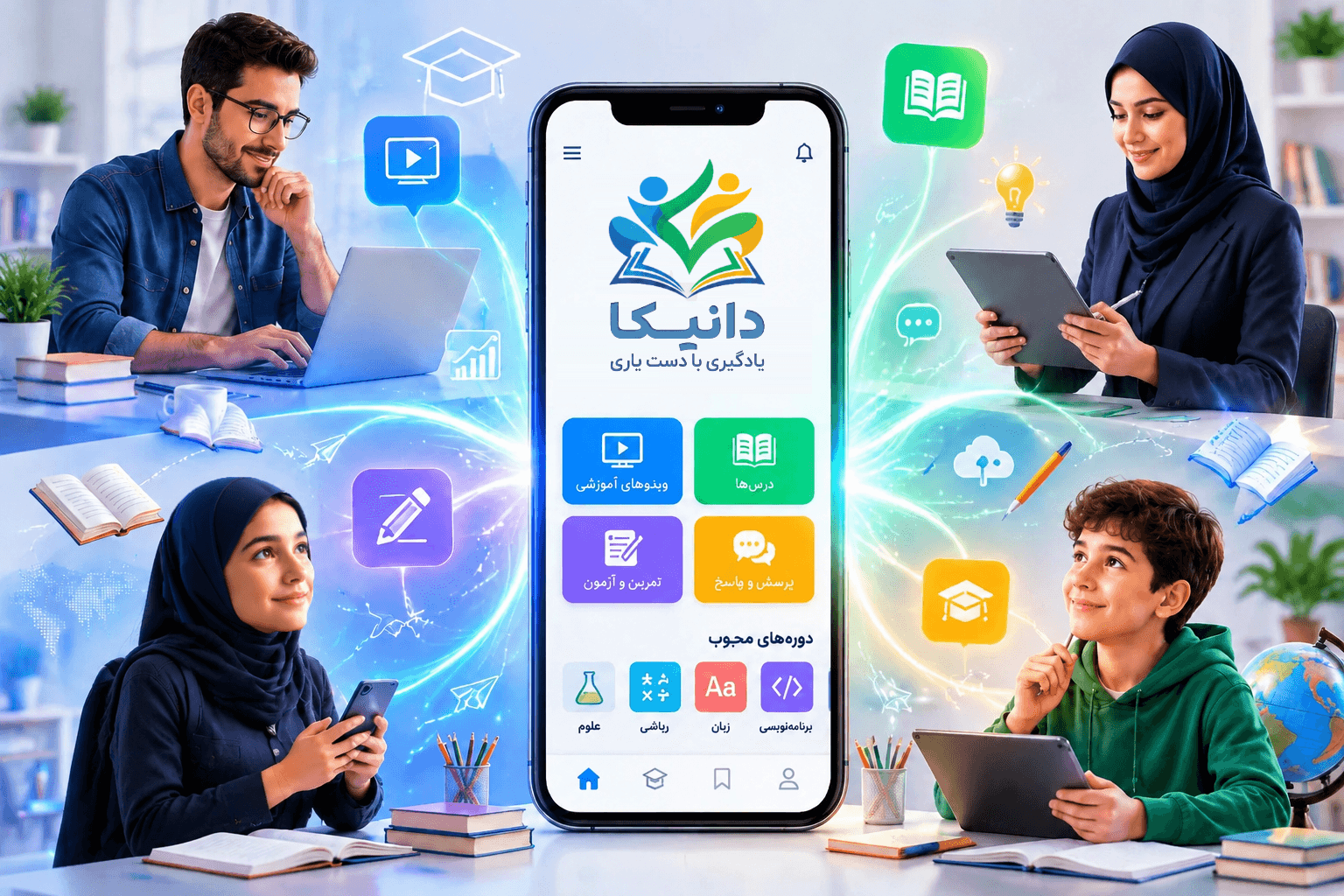 فضای آموزشی دانیکا
